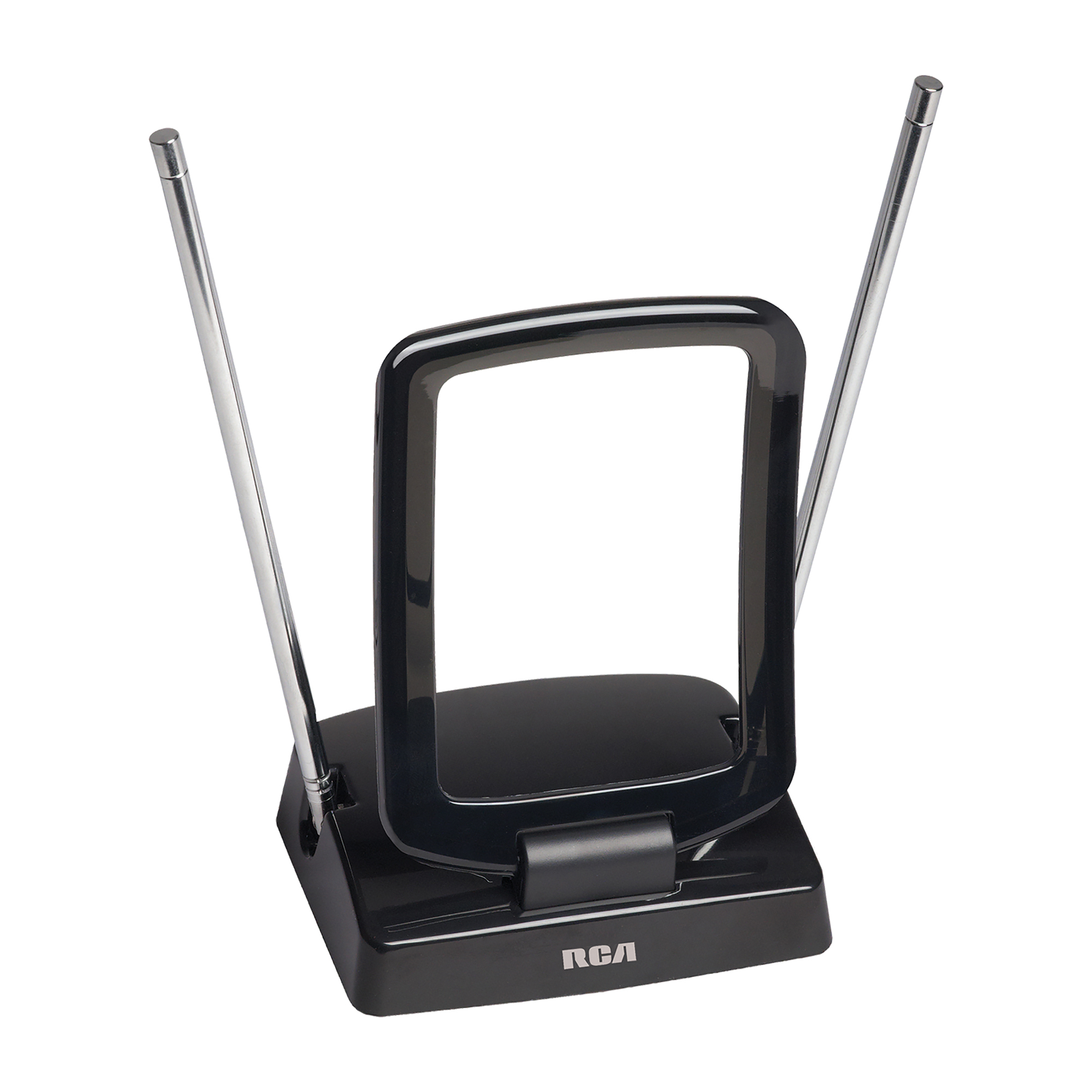 RCA Indoor Amplified FM and HDTV Antenna — 40 Mile Range, Smartboost Technology, Model# ANT310E